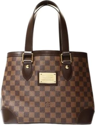Louis Vuitton Pre-owned Tote Bags, female, Brown, Size: ONE SIZE Pre-owned Tote Bag
