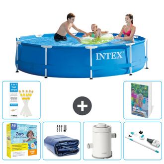 Intex Piscina Con Estructura Redonda - 305x76 Cm - 7-piezas S22