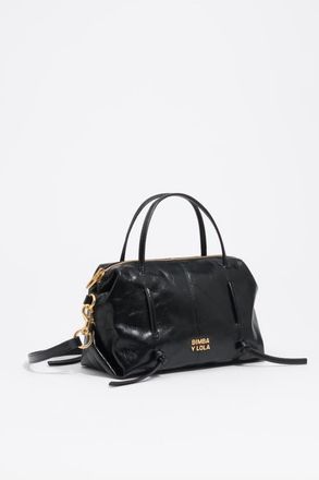 Bimba & Lola Mini Lolita Leather Bag in Black at Nordstrom