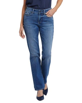 NYDJ Marilyn Picasso Lake Straight Leg Jean