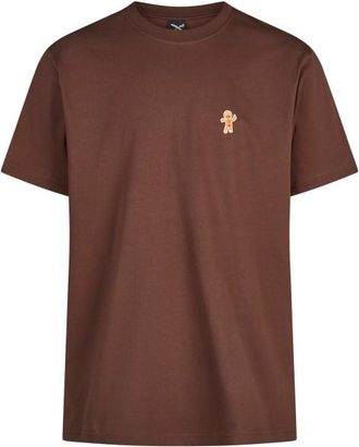 Iriedaily Cookieman Emb Tee T-Shirt f&uuml;r Herren | braun