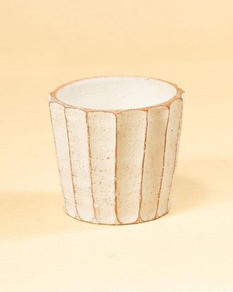 BIDKhome Bidkhome Rustic Fluted Pot