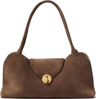 Versace Vivian East/West Medium Schoudertas - Dames - Schoudertassen - Bruin - ONE Size - Leer - Tassen