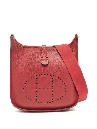 Herm&egrave;s Evelyne PM shoulder bag - women - Leather - One Size - Red