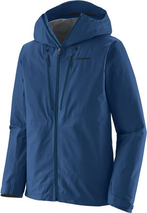 Patagonia Blue Triolet Jacket Matte Rain Jacket