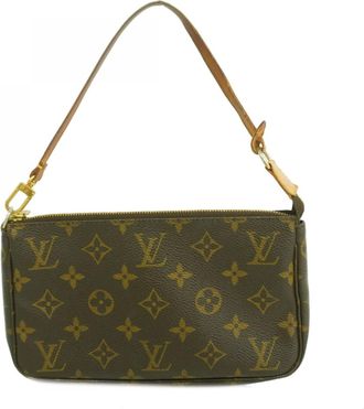 Louis Vuitton Brown Pouch (Pre-Owned)