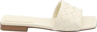 Bottega Veneta Off White Parco Sandals