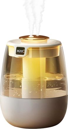 OEM Humidificador De Vapor Fr&iacute;o De 1,3 L Para Dormitorio Con Esterilizador Uv Y Pantalla Digital - Humidificador De Aire Silencioso De 20 Db, 3 Modos, Apa