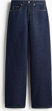 H&M Wide Ultra High Jeans - Blue