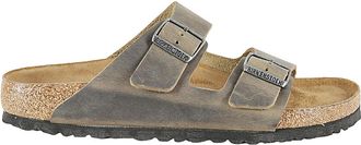 Birkenstock Arizona SFB Two-Strap Suede Leather Sandal