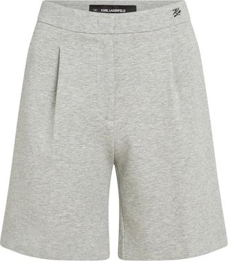 Karl Lagerfeld Shorts in jersey doppio - Grigio