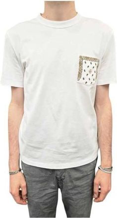 Jacob Cohen Hombre, Camisetas, Beige, Talla: M