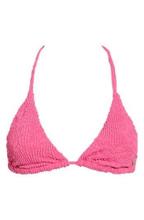 Billabong Were Wild Remi Triangle Bikini Top in Paradise Pink at Nordstrom Rack, Size X-Small