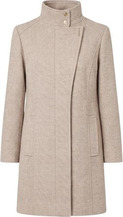 Liu Jo Coat - Dames - Mantel - Beige - XL - Wol - Jassen