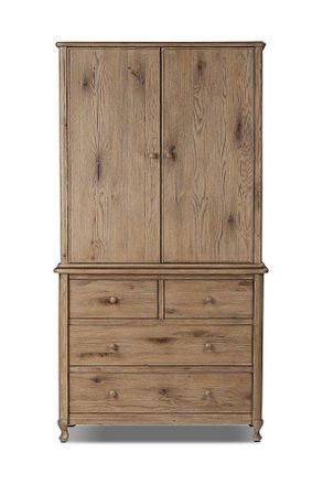 Anthropologie Pika Oak Armoire