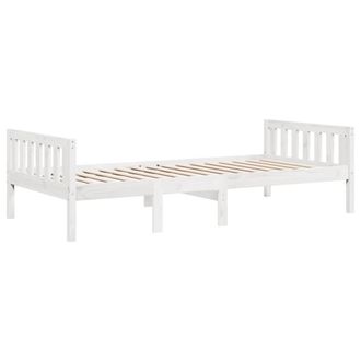 Berkfield Home Durable Childrens Bed without Mattress White 80x200 cm Solid Woo