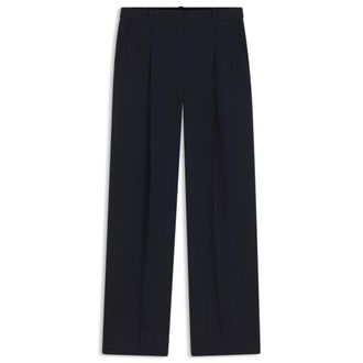 BOSS Regular-fit pants in pinstripe stretch crepe