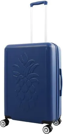 Tommy Bahama 26 Hardside Spinner Luggage with 3D Pineapple in Navy at Nordstrom