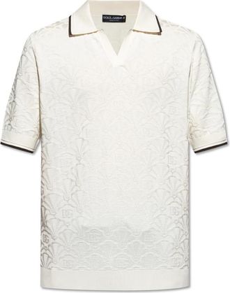 Dolce & Gabbana Hombre, Camisetas, Beige, Talla: XL