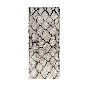 AFK Living Alfombra bereber marroqu&iacute; de pura lana 72 x 174 cm