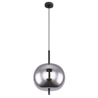 Globo Lighting L&aacute;mpara Colgante - Blacky - Negro - Vidrio Vidrio Ahumado - Globo