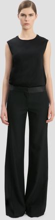 Victoria Beckham Side Panel Trouser In Black 10