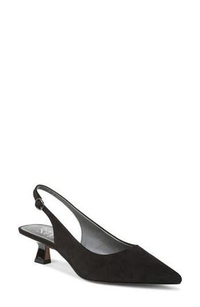 Franco Sarto Jaden Pointed Toe Slingback Pump in Black at Nordstrom Rack, Size 7