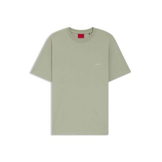 HUGO BOSS Cotton-jersey T-shirt with rear graphic