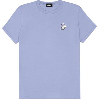 Dalix Heartly Ghost Tee in Lavender Blue at Nordstrom, Size Xx-Large