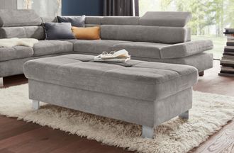 Exxpo Sofa Fashion Hocker »Fiji Bankhocker mit Staufach unter der Sitzfläche« elegant modern mit toller Detailverarbeitung