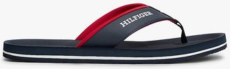 Tommy Hilfiger Mens Hilfiger Logo Flip-Flop - Navy - US 11.5 / EU 45