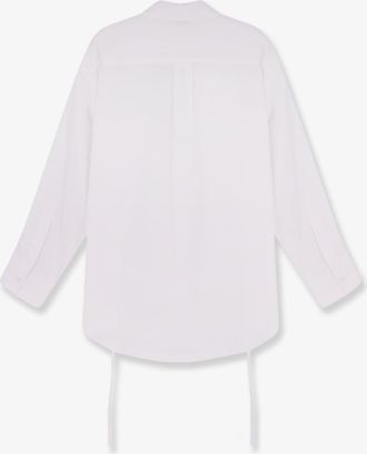 Aspesi Womens Oversize Cotton Shirt White