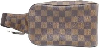Louis Vuitton Pre-owned Belt Bags, female, Brown, Size: ONE SIZE Pre-owned Damier Shoulder Bag
