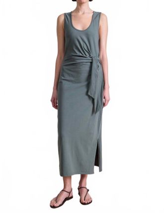 Apiece Apart Uri Twist Dress In Thyme