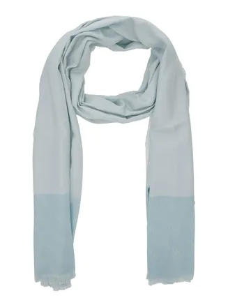 Twinset Womens Scarf Light Blue Polyester Scarfs