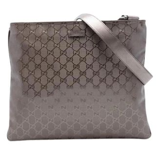 Gucci Pre-owned Cross Body Bags, female, Gray, Size: ONE SIZE Pre-owned Vintage Crossbody Bag