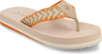 Journee Collection Women & apos;s Eloddie Flip Flop Beach Sandals
