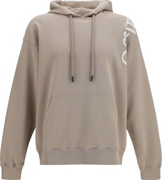 Off-white Mens Hoodie Vertical Bookish Skate Cotton Beige Sweatshirts Sweater