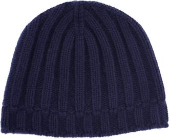 Drumohr Ribbed Pure Cashmere Beanie