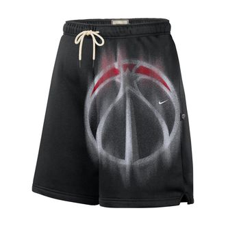 Nike Mens Washington Wizards Standard Issue Fleece Basketball Shorts in Black | IQ1552-010