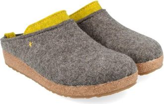 Haflinger Grizzly Speed Hausschuhe - Unisex | grau