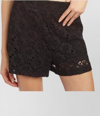 Federica Tosi high-rise lace tailored shorts