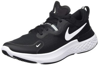 Nike NIKE REACT MILER, Mens Running shoe, Black/White-Dark Grey-Anthracite, 7.5 UK (42 EU)