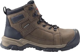Avenger Mens Ripsaw Aluminum Toe Boot - Regular Width In Brown