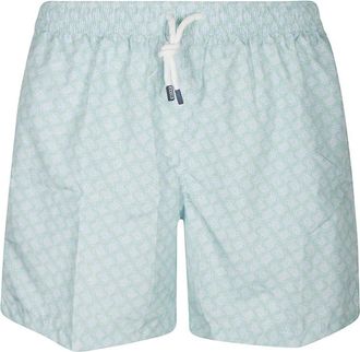 Fedeli Heren, Badkleding, Blauw, Maat: 2XL Poliester