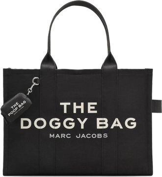 Marc Jacobs The Doggy Bag - Dames - Shoppers - Zwart - ONE Size - Katoen - Tassen