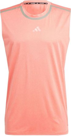 adidas Teach Not Preach Workout Vest Pink Grey IB9058