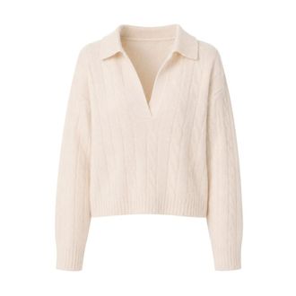 Kujten Cashmere Knitwear - - Knitwear - Donna - Beige - S