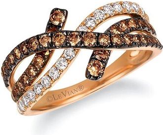 Le Vian Chocolate Diamonds 14K Rose Gold 1.05 Ct. Tw. Diamond Ring