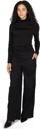 Lords of Harlech Kate Stretch Knit Turtleneck in Black at Nordstrom, Size Xx-Large